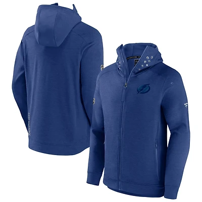 Fanatics Tampa Bay Lightning Authentic Pro Road Tech Lightweight Full-Zip Hoodie Jacket