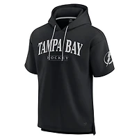 Fanatics Tampa Bay Lightning Elements Ready Short Sleeve Pullover Hoodie