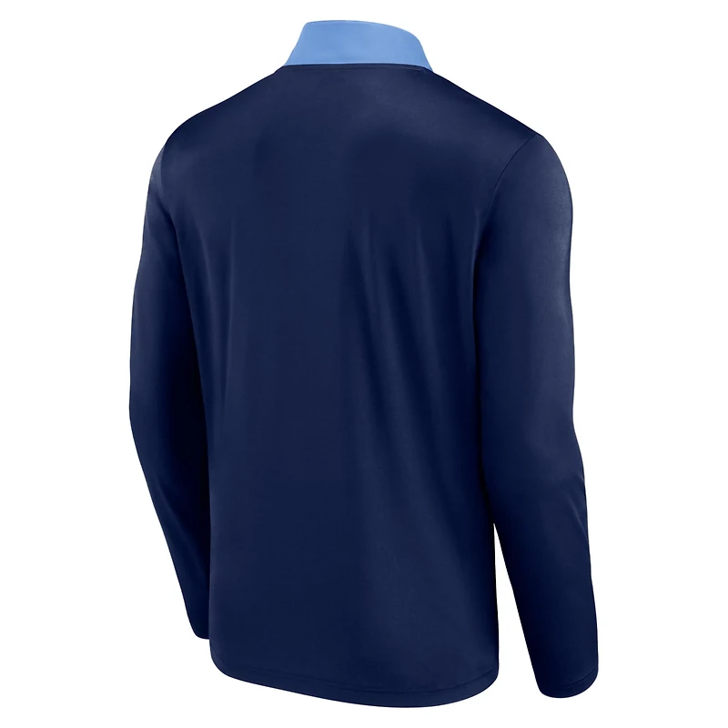 Fanatics Tampa Bay Rays Unstoppable Quarter-Zip Top