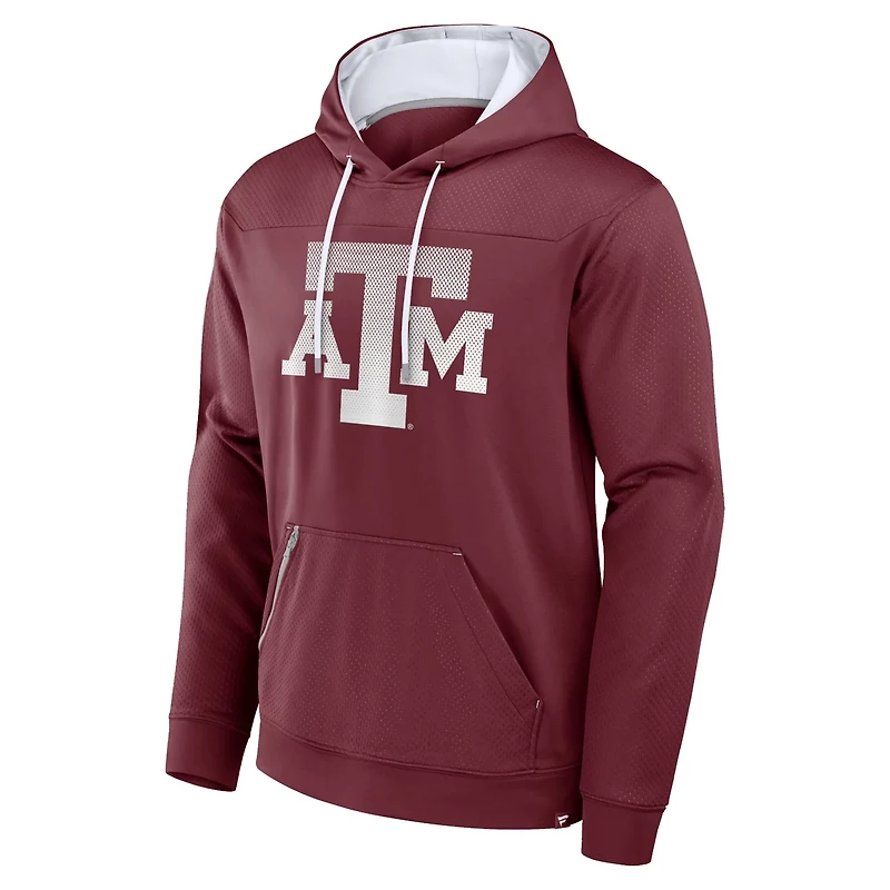 Fanatics Texas AM Aggies Defender Dot Faded Primary Pullover Hoodie