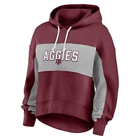 Fanatics Texas AM Aggies Filled Stat Sheet Pullover Hoodie