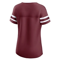 Fanatics Texas AM Aggies Iconic Athena Lace-Up T-Shirt