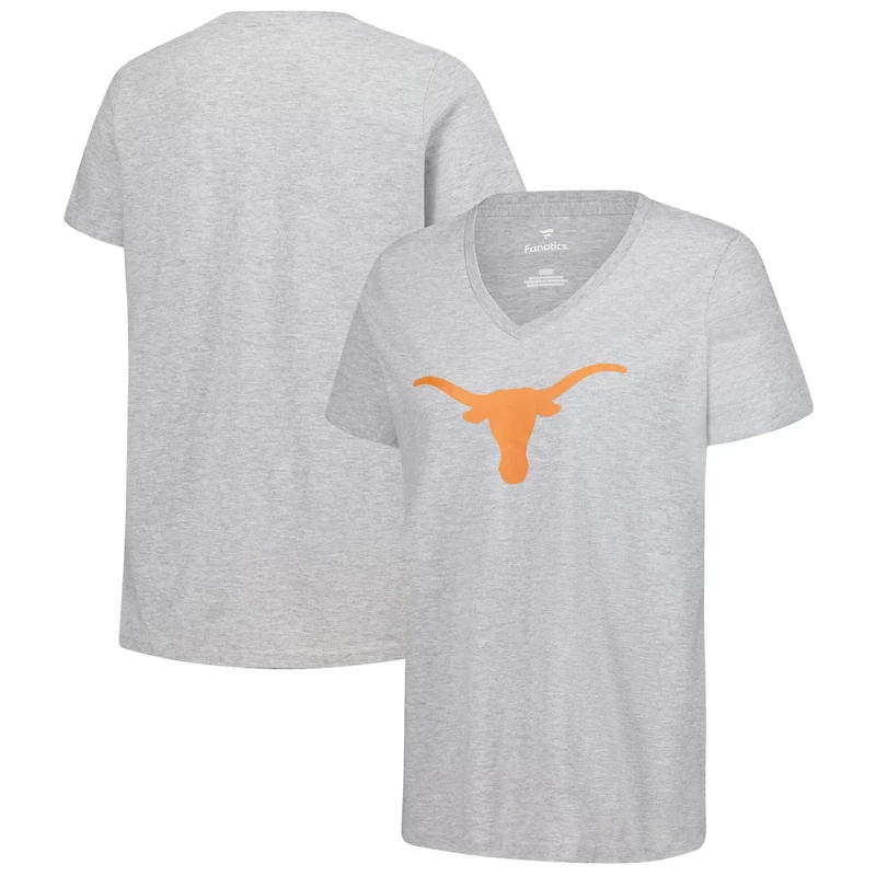 Fanatics Texas Longhorns Primary Logo V-Neck T-Shirt