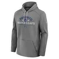 Fanatics Toronto Maple Leafs 2025 Stanley Cup Playoffs Authentic Pro Rink Fly Fleece Pullover Hoodie