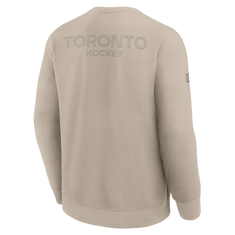 Fanatics Toronto Maple Leafs Authentic Pro Road Tri-Blend Sweatshirt