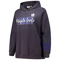 Fanatics Toronto Maple Leafs Plus Lightweight Fleece Raglan Pullover Hoodie