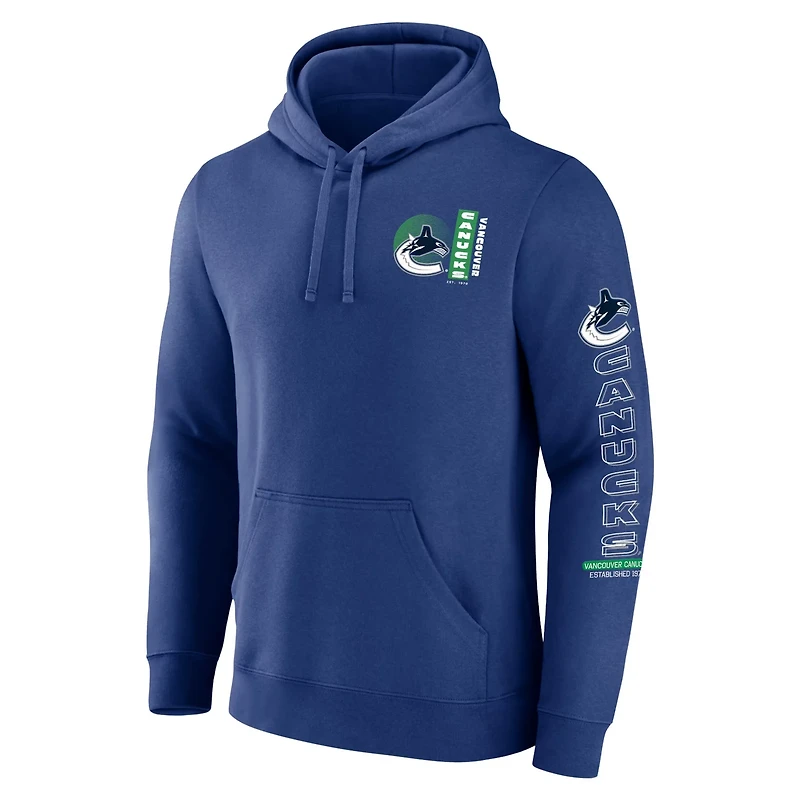Fanatics Vancouver Canucks Revolution Pullover Hoodie