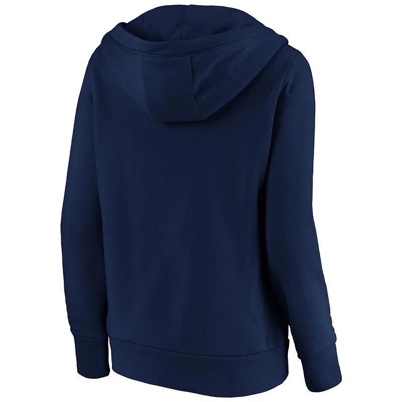 Fanatics Vancouver Whitecaps FC Fleece Scarf Sleeve V-Neck Pullover Hoodie