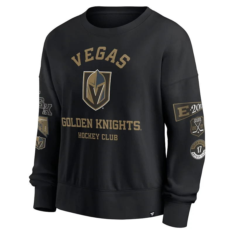 Fanatics Vegas Golden Knights Go Team Pullover Sweatshirt