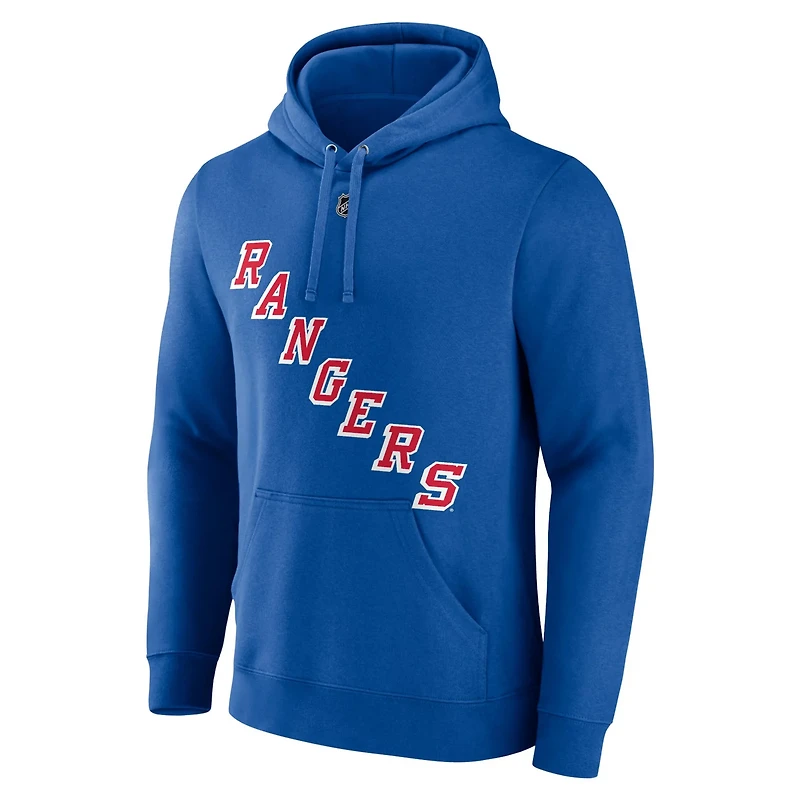 Fanatics Vladimir Tarasenko New York Rangers Authentic Stack Name Number Pullover Hoodie