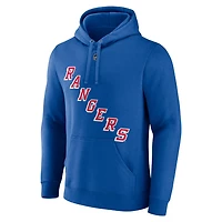 Fanatics Vladimir Tarasenko New York Rangers Authentic Stack Name  Number Pullover Hoodie