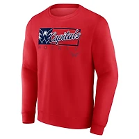 Fanatics Washington Capitals Focus Fleece Pullover Sweatshirt