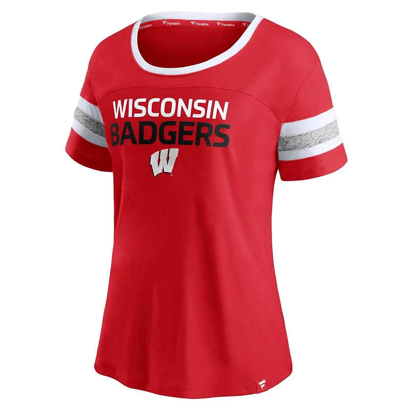 Fanatics Wisconsin Badgers Block Party T-Shirt