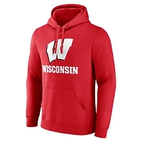 Fanatics Wisconsin Badgers Team Lockup Pullover Hoodie