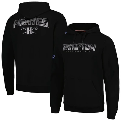 FISLL Hampton Pirates Puff Print Sliced Pullover Hoodie