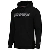 FISLL Southern University Jaguars Puff Print Sliced Pullover Hoodie