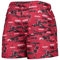 FOCO Oklahoma Sooners Island Palm Swim Trunks