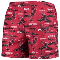 FOCO Oklahoma Sooners Island Palm Swim Trunks