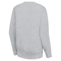 G-III 4Her by Carl Banks Carolina Hurricanes Collage Graphic Fleece Long Sleeve Pullover Sweatshirt