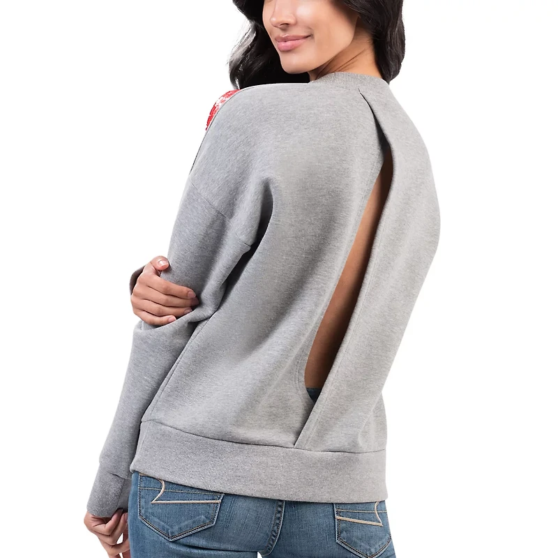 G-III 4Her by Carl Banks Chicago Blackhawks Penalty Box Pullover Sweatshirt