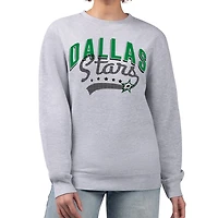G-III 4Her by Carl Banks Dallas Stars Filigree Team Graphic Fleece Pullover Sweatshirt