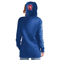 G-III 4Her by Carl Banks Detroit Pistons Base Coach Pullover Hoodie