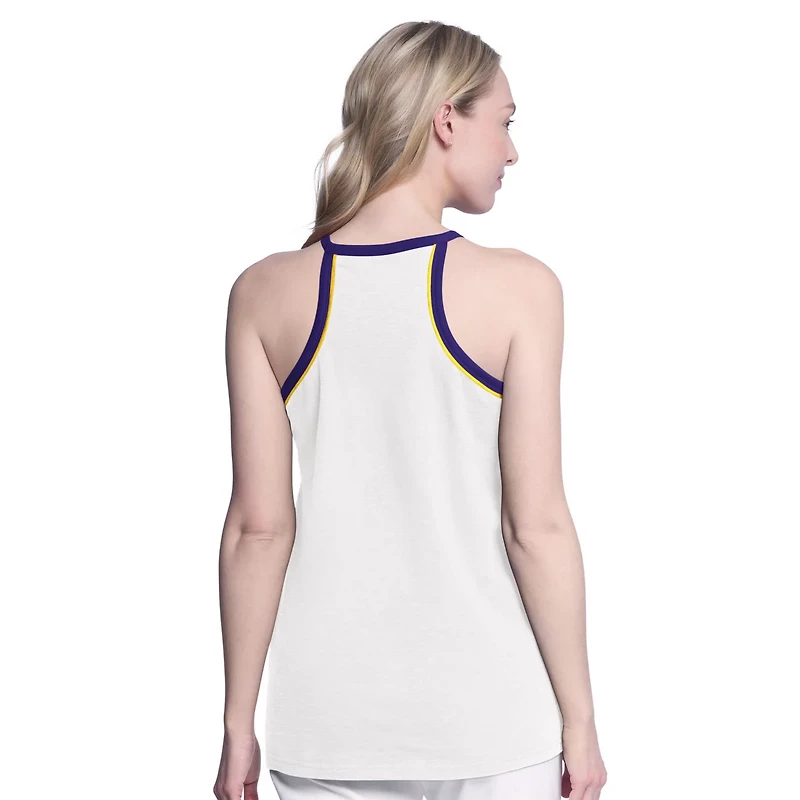 G-III 4Her by Carl Banks Los Angeles Lakers Curveball Racerback Tank Top