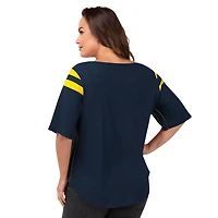 G-III 4Her by Carl Banks Michigan Wolverines Linebacker T-Shirt