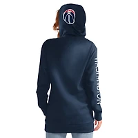 G-III 4Her by Carl Banks Washington Wizards Base Coach Pullover Hoodie