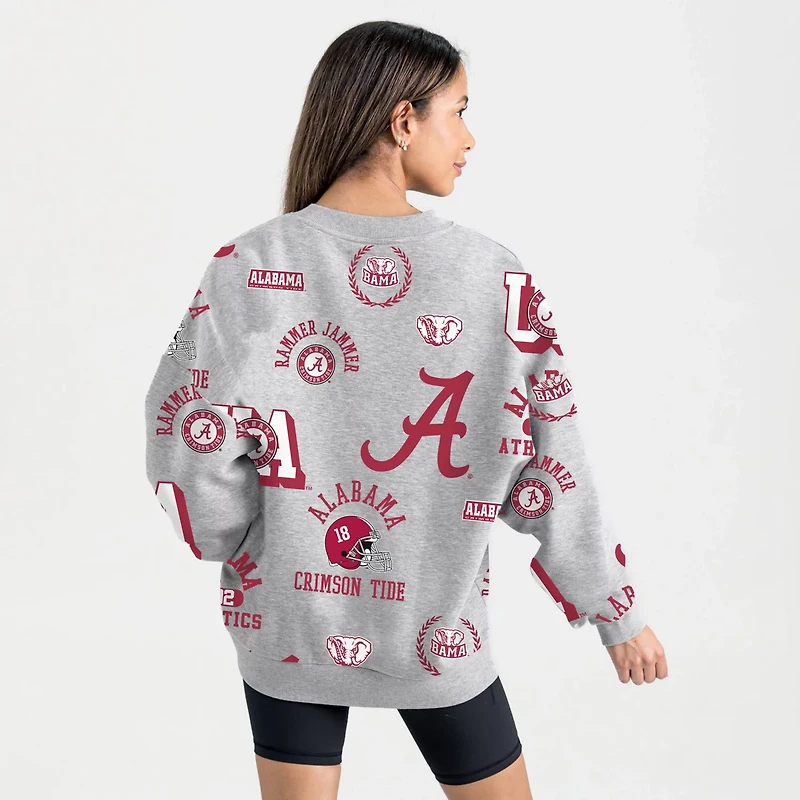Gameday Couture Alabama Crimson Tide Always on Repeat Fleece Sweatshirt