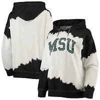 Gameday Couture Black Michigan State Spartans For the Fun Double Dip-Dyed Pullover Hoodie