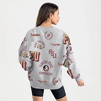 Gameday Couture Florida State Seminoles Always on Repeat Fleece Sweatshirt