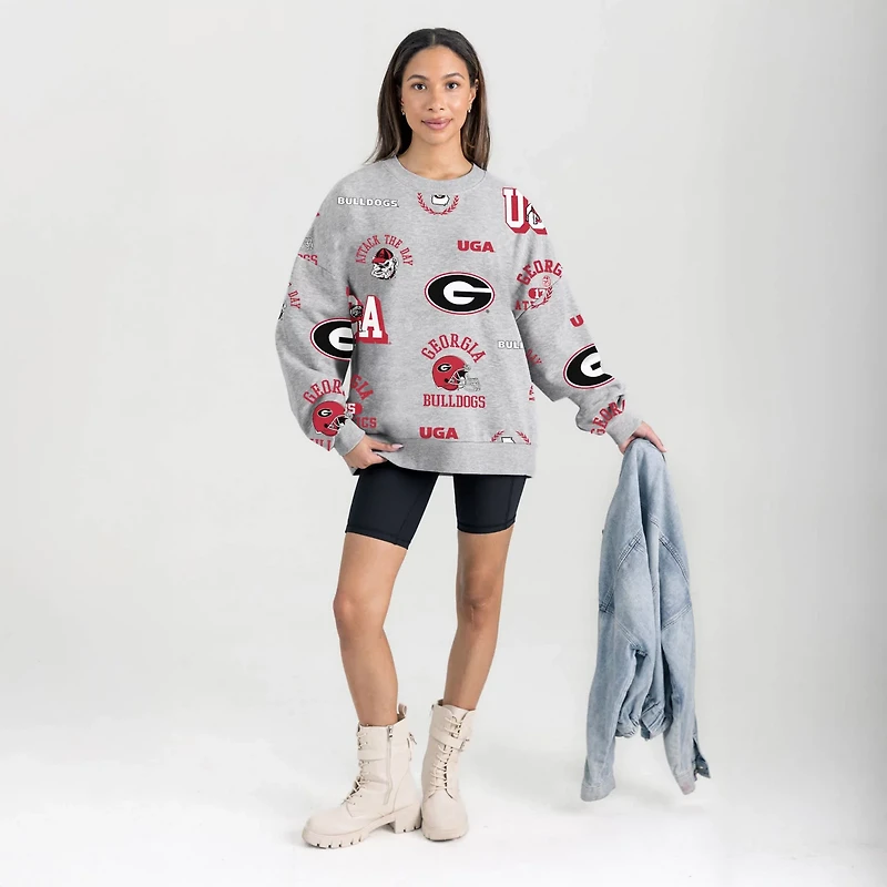 Gameday Couture Georgia Bulldogs Always on Repeat Fleece Sweatshirt