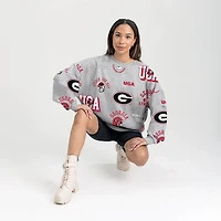 Gameday Couture Georgia Bulldogs Always on Repeat Fleece Sweatshirt