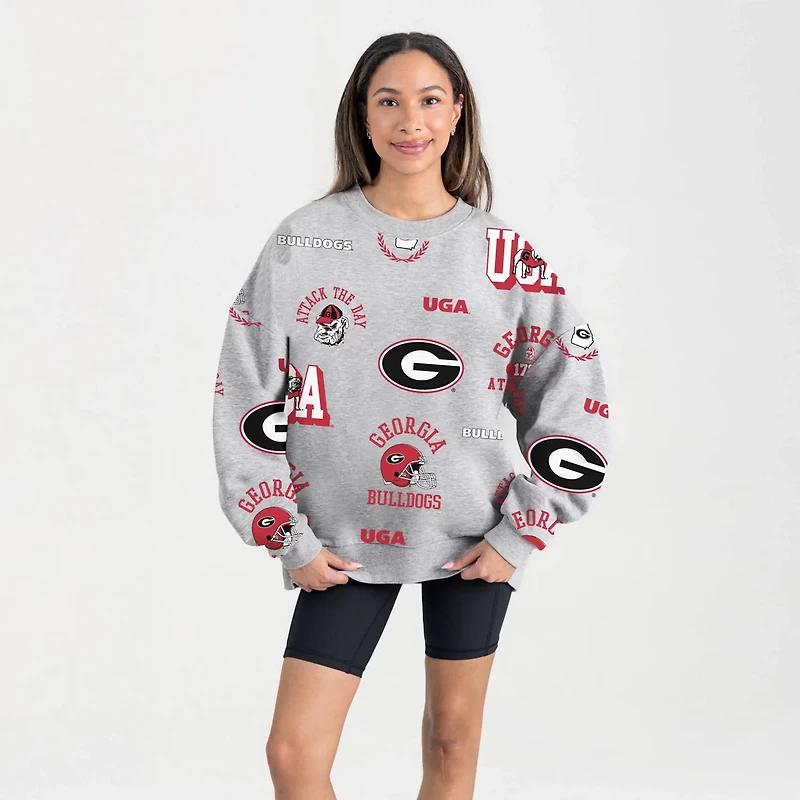 Gameday Couture Georgia Bulldogs Always on Repeat Fleece Sweatshirt