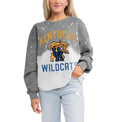 Gameday Couture Kentucky Wildcats Twice As Nice Faded Crewneck Sweatshirt