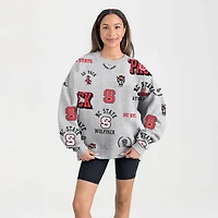 Gameday Couture NC State Wolfpack Always on Repeat Fleece Sweatshirt