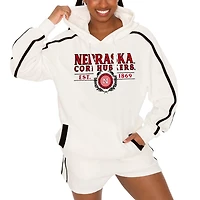 Gameday Couture Nebraska Huskers Down Set Go Pullover Hoodie and Shorts