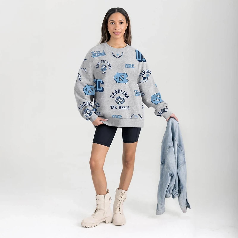 Gameday Couture North Carolina Tar Heels Always on Repeat Fleece Sweatshirt