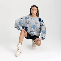 Gameday Couture North Carolina Tar Heels Always on Repeat Fleece Sweatshirt