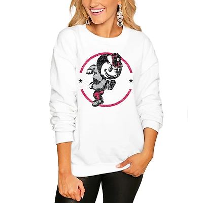 Gameday Couture Ohio State Buckeyes End Zone Oversized Sweatshirt