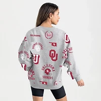 Gameday Couture Oklahoma Sooners Always on Repeat Fleece Sweatshirt
