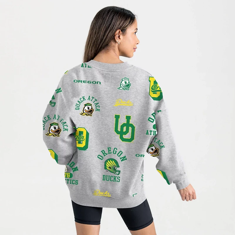 Gameday Couture Oregon Ducks Always on Repeat Fleece Sweatshirt