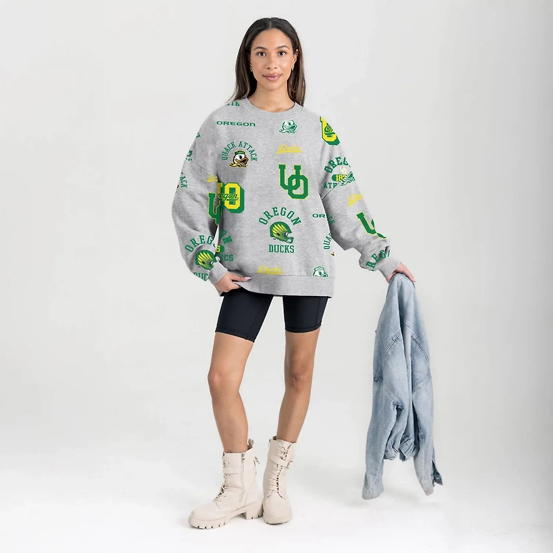 Gameday Couture Oregon Ducks Always on Repeat Fleece Sweatshirt