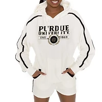 Gameday Couture Purdue Boilermakers Down Set Go Pullover Hoodie and Shorts