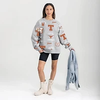 Gameday Couture Texas Longhorns Always on Repeat Fleece Sweatshirt