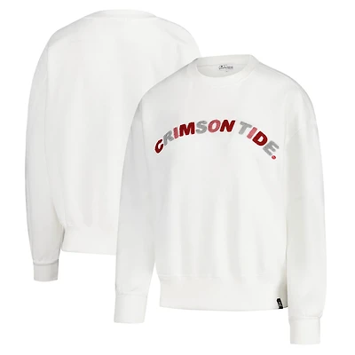 Gameday Social Alabama Crimson Tide Oversized Charlie Rainbow Chenille Arch Pullover Sweatshirt