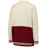 Gameday Social Florida State Seminoles Woven Carley Retro Button-Up Cardigan
