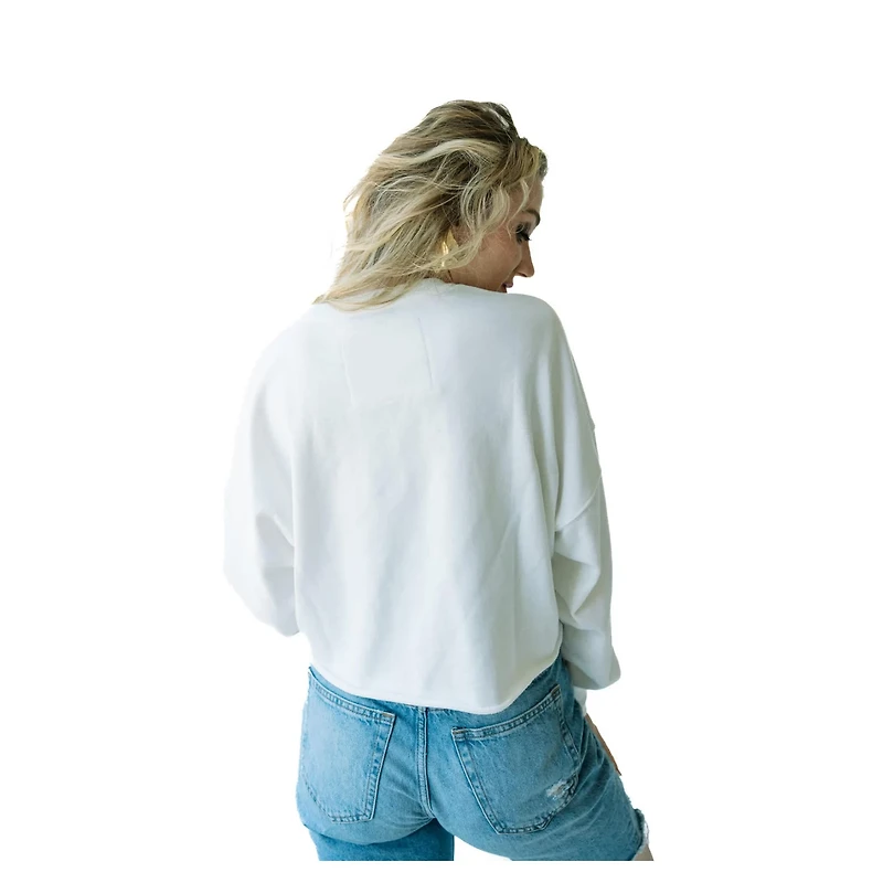 Gameday Social Illinois Fighting Illini Phipps Cropped Sweatshirt