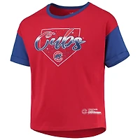 Girls Youth Chicago Cubs Bleachers T-Shirt